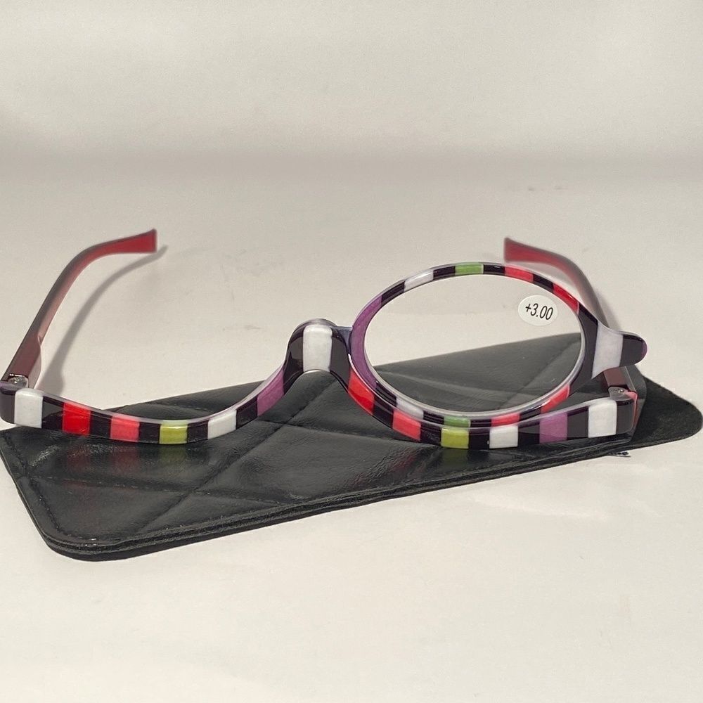 0994 Makeup Cosmetic 3.00 Flip Magnifying Glasses For Precision Application N…